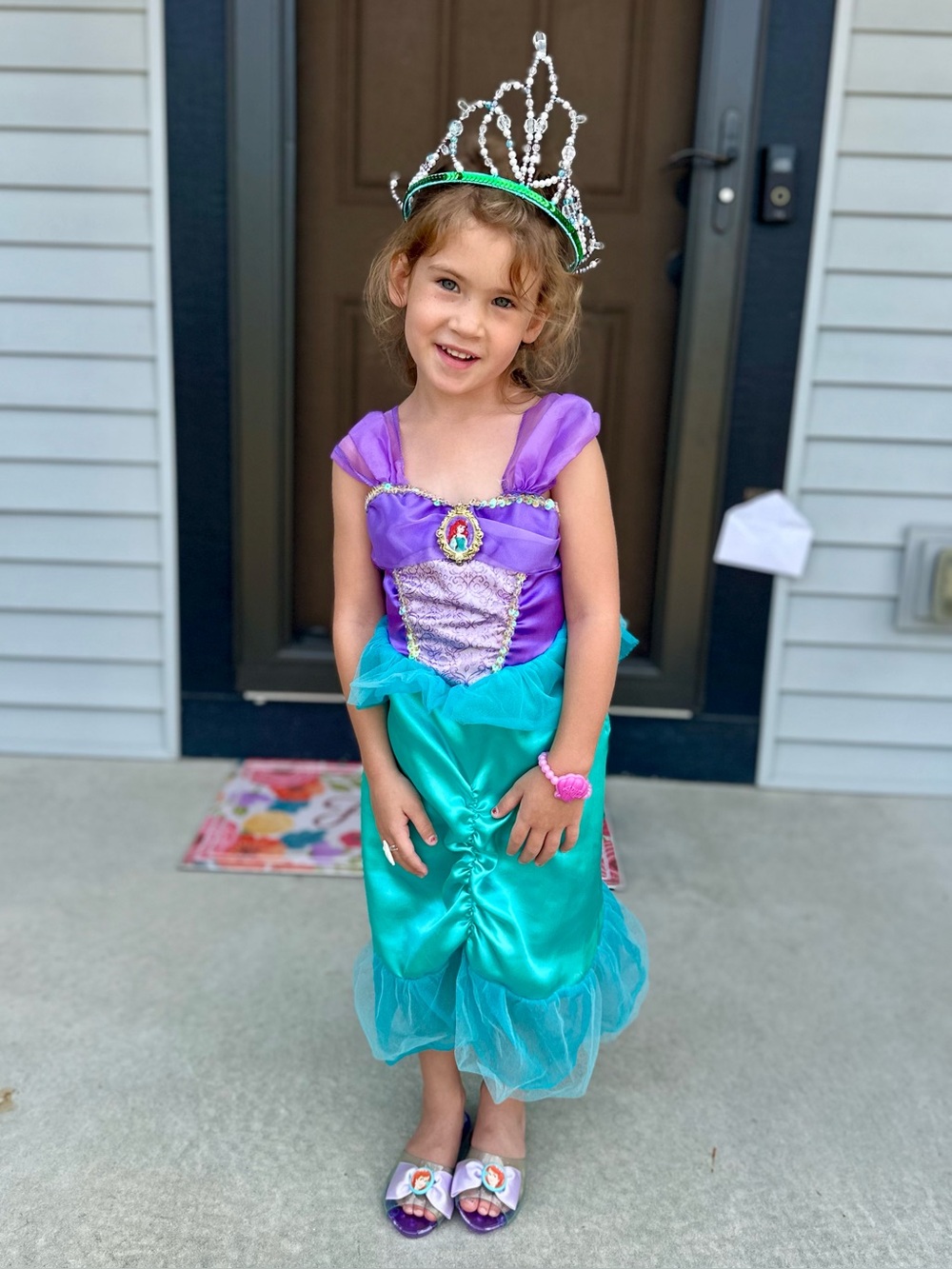 Disney | Little Mermaid Ariel Halloween Costume, Shoes & Accessories | Size 4-6X